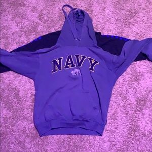 Navy Football hoodie!